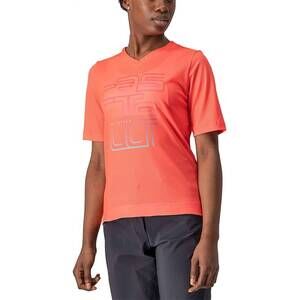 NEW CASTELLI trail tech tee in orange